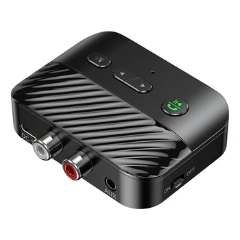 Bluetooth 5.3 Auto AUX Audio Adaptér Prijímač 3,5 Mm Bezdrôtové Handsfree Hovor Hudby Audio Adaptér Pre Auto A TV Reproduktory Trvanlivé