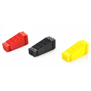 Self-Locking Tehly MOC Stavebné Bloky Technické Časti 6pcs PANEL S UHLOM 5X11X3 kompatibilné s Lego 18945 pre Chlapcov, Hračky