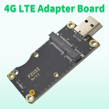 4G LTE Modul Vývoj Doska Priemyselné Mini PCIe Pre USB Adaptér W/SIM Karta, Slot pre WWAN/3G, LTE/4G Bezdrôtového Modulu