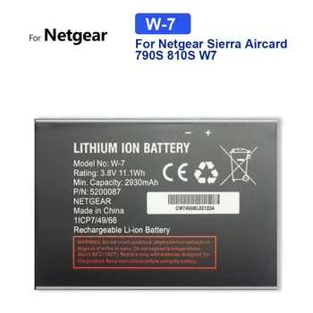 W-7 Batériu Mobilného Telefónu Pre Netgear Sierra Aircard 790S 810S W7 Náhradné kontakty batérie 2900mAh