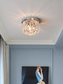 Stropné Svietidlo Chodbe Uličkou Svetlo Post-Moderné Svetlo Luxusné Crystal Šatňa Moderný Jednoduchý Balkón Chodbe, Nové Lampy