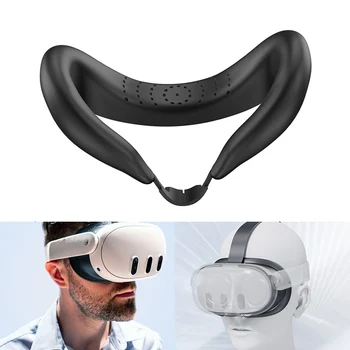Náhradné Silikónové Masku na Tvár Pre Meta Quest 3 VR Headset Tváre Rozhranie Sweatproof Maska Pre Meta Quest 3 Príslušenstvo