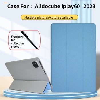 Ultra Tenké puzdro Pre Alldocube iPlay60 10.95 palcový Tablet Triple Zložiť TPU Flexibilné Gumové Shell Pre ALLDOCUBE IPLAY60 2023 NOVÉ