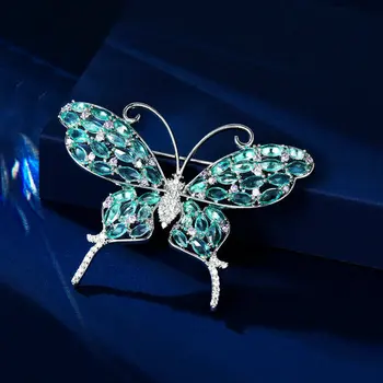 SINZRY Nové Lady Šperky Príslušenstvo Oslňujúci Cubic Zirconia Módne Motýľ Brošne