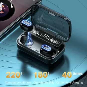 5.1 Slúchadlá TWS Športové Bezdrôtové Slúchadlá 6D Stereo Hudby zátkové chrániče sluchu Vodotesné Slúchadlá Pre Všetky Smartphone
