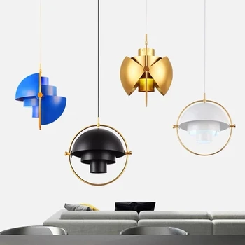 Moderné Gubi Visí Lampa dánsky Dizajn Železa Prívesok Svetlá Jedáleň, miesto pre Spálne, Kuchyne Domova LED Svietidlá