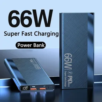 30000mAh Power Bank 66W Super Rýchle Nabíjanie pre iPhone 13 14 Pro Huawei PD 20W 20000mAh Externá Nabíjačka Batérií Powerbank