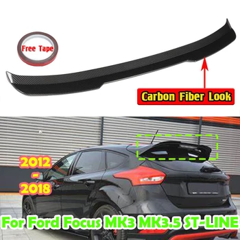 Auto Zadný Kufor Spojler Rozšírenie Pery Pre Ford Focus MK3 MK3.5 ST-LINE v rokoch 2012-2013 2015 2016 2017 2018 Auto Zadný Strešný Spojler Pery