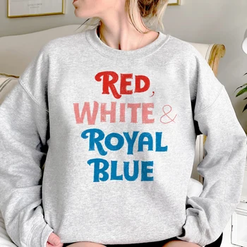červená, biela a kráľovská modrá