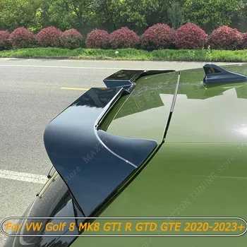 Pre VW Golf 8 MK8 GLAXAY R GTD GTE 2020-2023+ Oettinger Štýl Auto Zadné Spojlery Top Krídlo Rozdeľovača Pery Úprava Lesklý Čierny