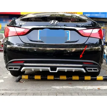 Pre Hyundai Sonata 2016 ABS Zadný Nárazník Difúzor Nárazníky Chránič Stráže Chránič Šmyk Tanier Nárazníka Spojler Kryt 1Pcs