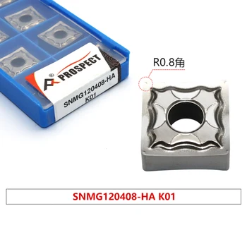 SNMG120402/SNMG120404/SNMG120408-HA K01/PCD Kvalitné CNC Sústružnícke Nástroje, Externé Nástroje na Sústruženie, Špeciálne Ostrie Pre Hliníkové Časti