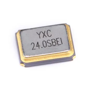 10PCS 3225 SMD pasívne crystal oscilátor/YSX321SL 24MHz 10ppm 20pF X322524MSB4SI 4 piny Zbrusu nový, originálny