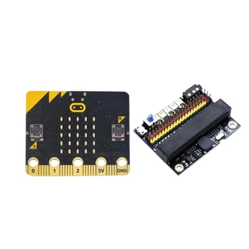 BBC Microbit Ísť Start Kit S Microbit BBC IO V2.0 Expansion Board DIY Projekty Programovateľné Vzdelávania Vývoj Doska