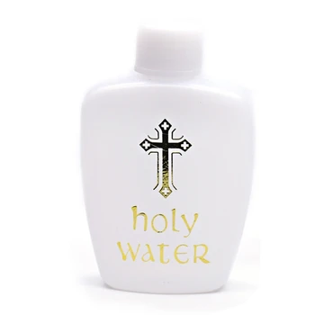 60ml Katolíckej Fľaša Lourdes Fľaša na Vodu Prázdne Svätého Fľaša na Vodu Katolíckej Cestovných Veľkosť Zlato na Kríži Má Pokles Lodnej dopravy