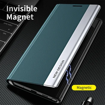 Luxusné Flip puzdro Pre Xiao POCO X3 NFC X4 X5 F3 F4 F5 Pro Prípade Držiteľ Peňaženku Stáť Knižné Pre Mi POCO M3 M4 M5 Telefón Coque