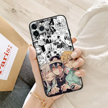 Wc Viazaný Hanako Kun Anime Sklo Mäkké Silikónové Telefón puzdro PRE IPhone SE 6 7 8 Plus X XR XS 11 12 Mini Pro Max Kryt Plášťa